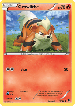 Growlithe – Common – BREAKpoint