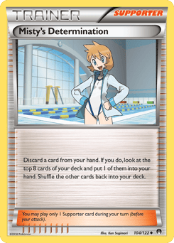 Misty's Determination – Uncommon