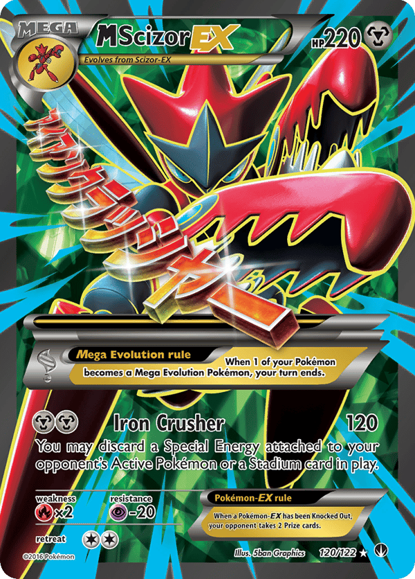 M Scizor-EX – Rare Ultra – BREAKpoint