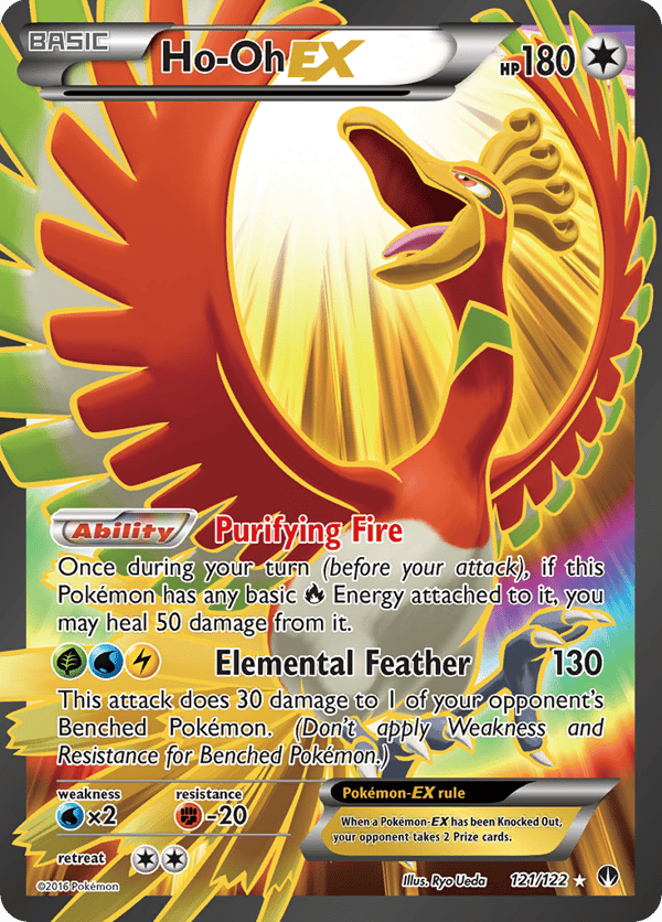 Ho-Oh-EX – Rare Ultra – BREAKpoint