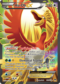 Ho-Oh-EX – Rare Ultra – BREAKpoint