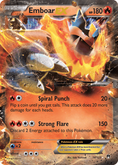 Emboar-EX – Rare Holo EX – BREAKpoint