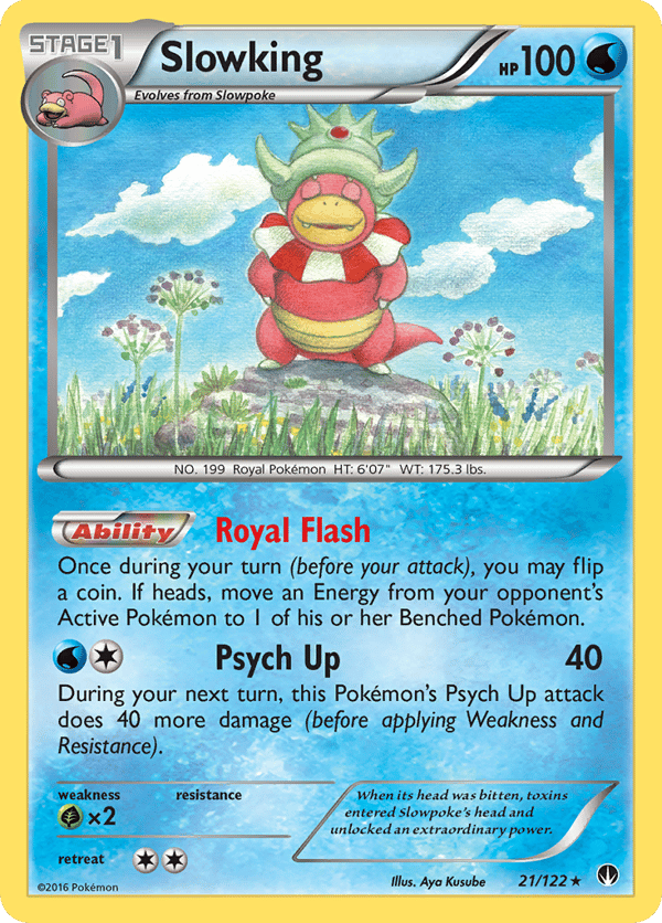 Slowking – Rare Holo – BREAKpoint