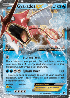 Gyarados-EX – Rare Holo EX – BREAKpoint