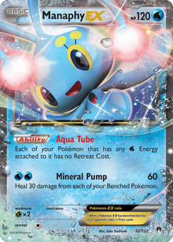 Manaphy-EX – Rare Holo EX – BREAKpoint