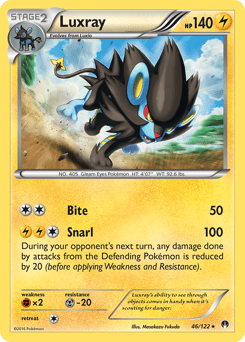 Luxray – Rare