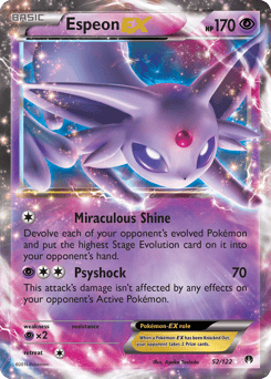 Espeon-EX – Rare Holo EX – BREAKpoint