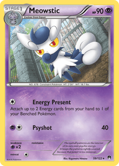 Meowstic – Rare – BREAKpoint