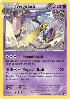 Aegislash – Rare Holo – BREAKpoint