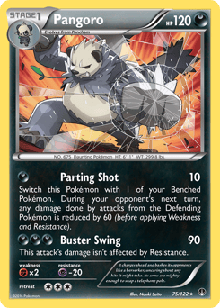 Pangoro – Rare – BREAKpoint