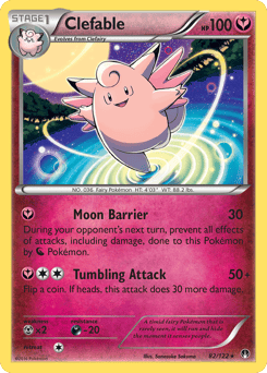 Clefable – Rare – BREAKpoint