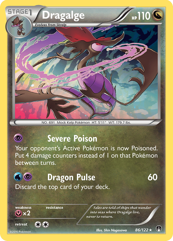 Dragalge – Rare Holo – BREAKpoint