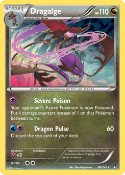 Dragalge – Rare Holo – BREAKpoint