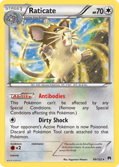 Raticate – Rare – BREAKpoint