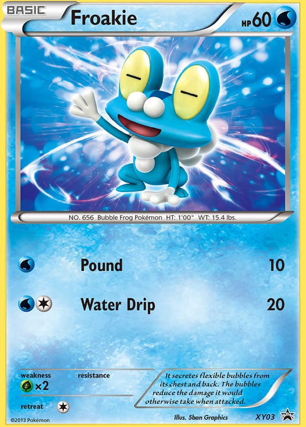 Froakie – XY Black Star Promos