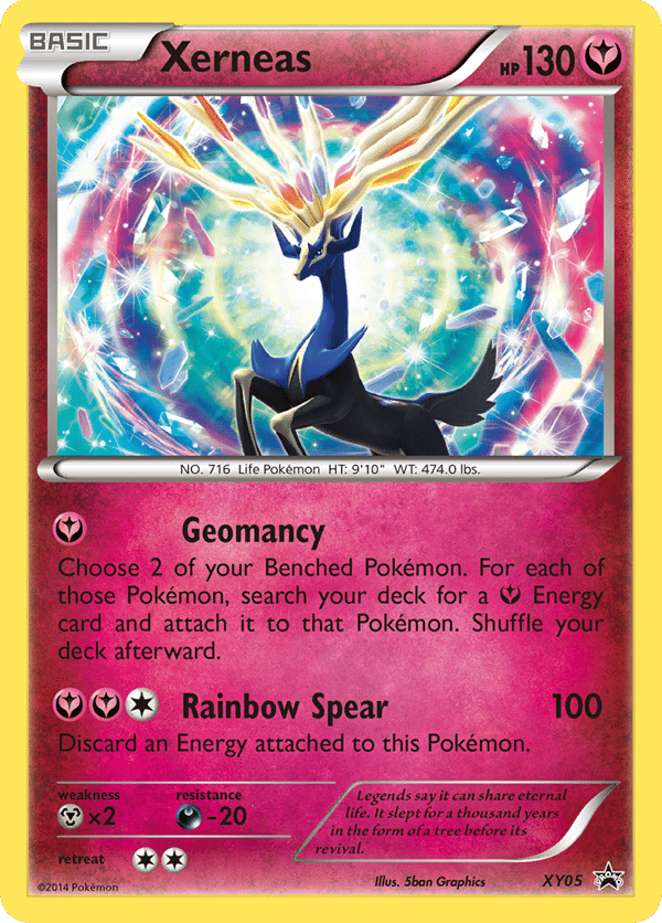 Xerneas – XY Black Star Promos