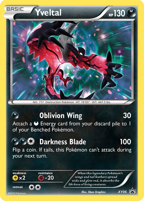 Yveltal – Promo – XY Black Star Promos
