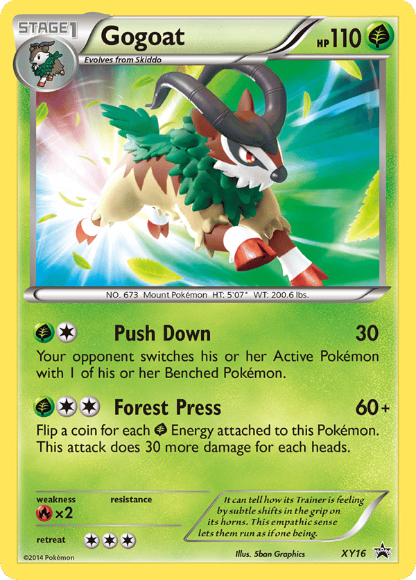 Gogoat – Promo – XY Black Star Promos