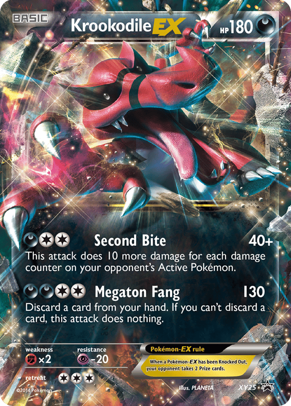 Krookodile-EX – XY Black Star Promos