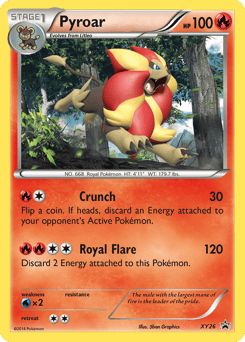 Pyroar – Promo