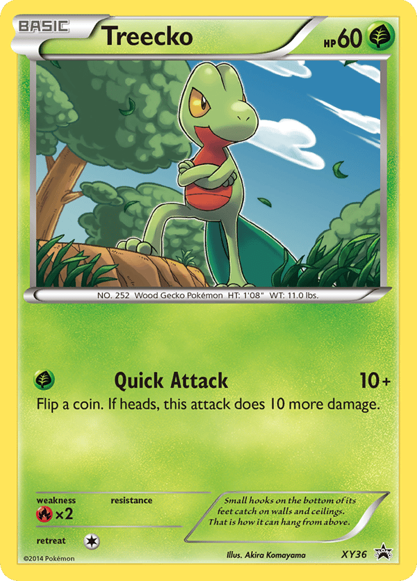 Treecko – XY Black Star Promos