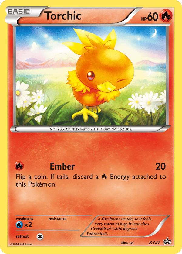 Torchic – XY Black Star Promos