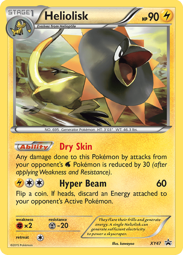 Heliolisk – XY Black Star Promos