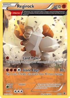 Regirock – Promo