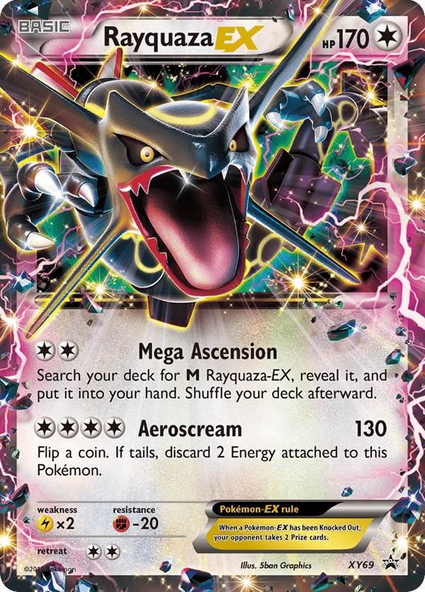 Rayquaza-EX – Promo – XY Black Star Promos