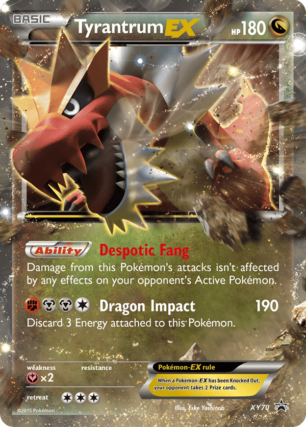 Tyrantrum-EX – XY Black Star Promos