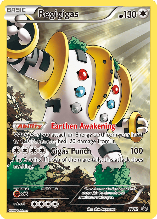 Regigigas – XY Black Star Promos