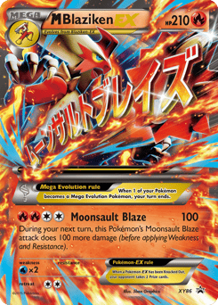 M Blaziken-EX – Promo