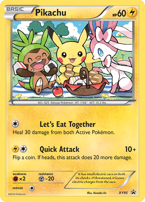 Pikachu – Promo – XY Black Star Promos