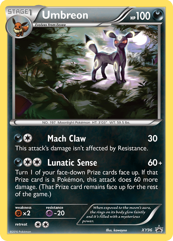 Umbreon – Promo – XY Black Star Promos