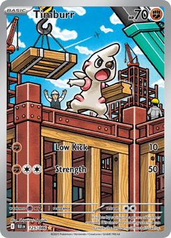 Timburr – Illustration Rare