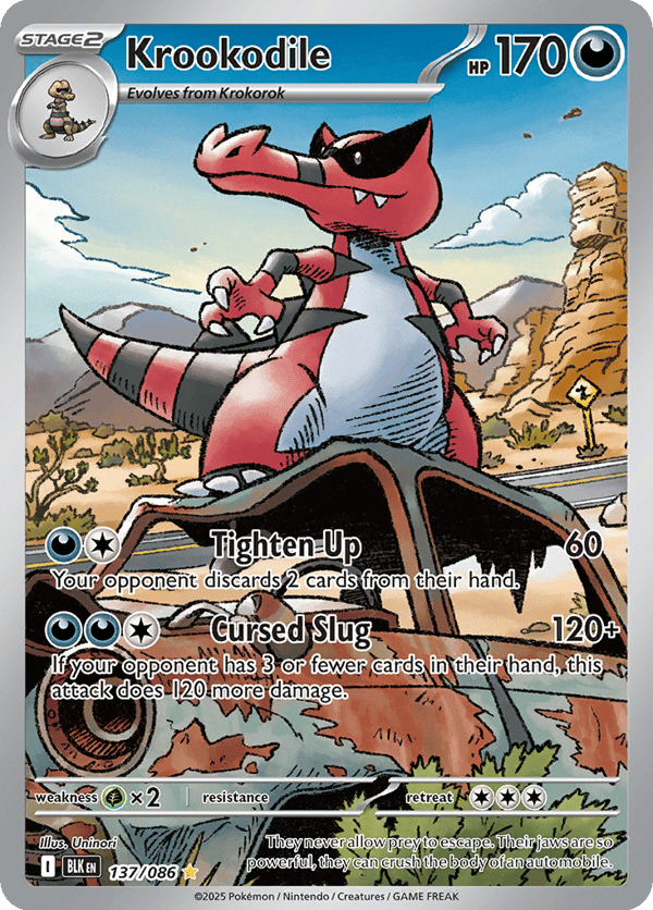 Krookodile – Black Bolt