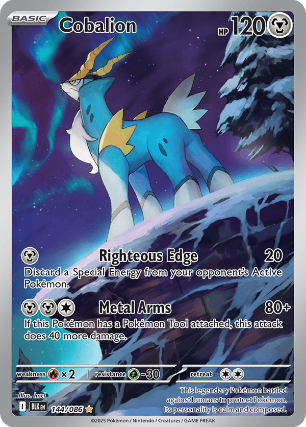 Cobalion – Black Bolt