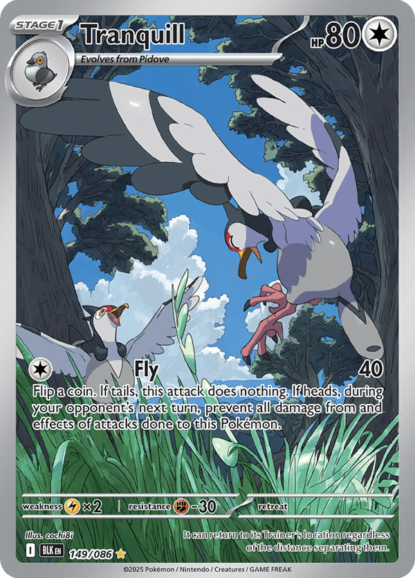 Tranquill – Illustration Rare – Black Bolt