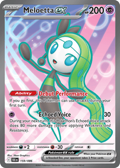 Meloetta ex – Ultra Rare