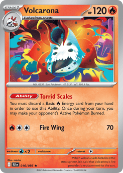 Volcarona – Rare
