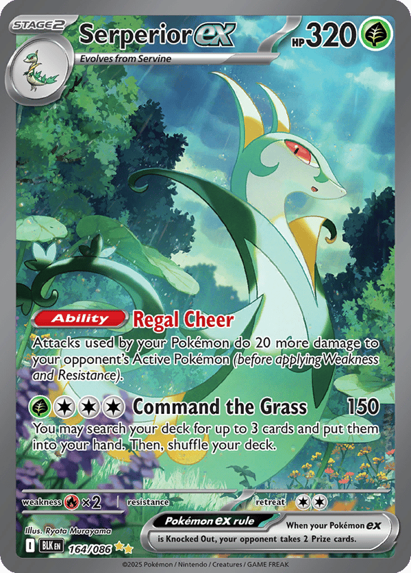 Serperior ex – Black Bolt