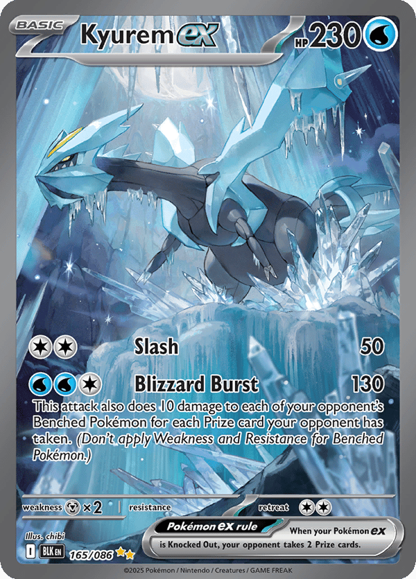 Kyurem ex – Special Illustration Rare – Black Bolt