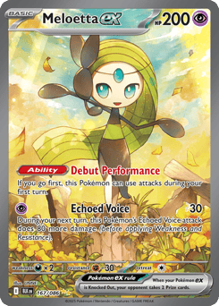 Meloetta ex – Special Illustration Rare