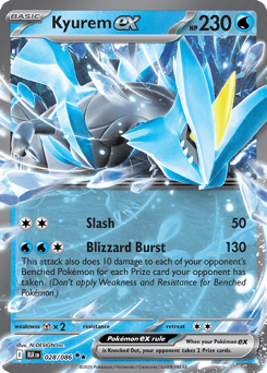 Kyurem ex – Double Rare