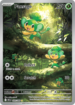 Pansage – Illustration Rare