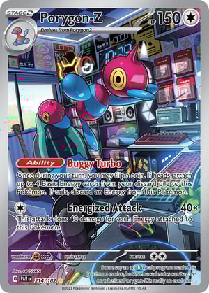 Porygon-Z #214/182 | Paradox Rift | Illustration Rare
