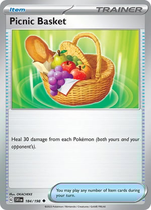 Picnic Basket #184/198 | Scarlet & Violet Base Set| Uncommon - Non Holo