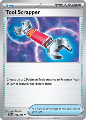 Tool Scrapper #085/086 | White Flare | Uncommon - Non Holo