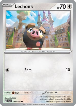 Lechonk #139/159 | Journey Together | Common - Non Holo