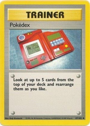 Pokedex #087/102  | Base Set Unlimited| Uncommon - Non Holo | Lightly Played